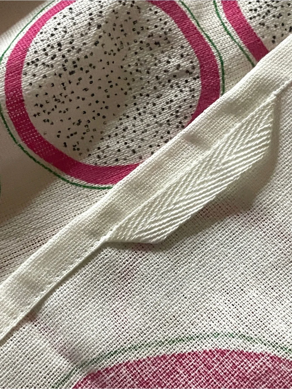 Set of 3 Citrus Kitchen Tea Towels 18x24 IKEA TORVFLY pattern rate
